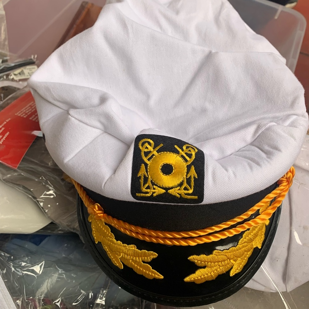 2T/24month Popeye costume with adult “bluto” style hat.